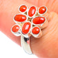 Red Onyx Rings handcrafted by Ana Silver Co - RING70949