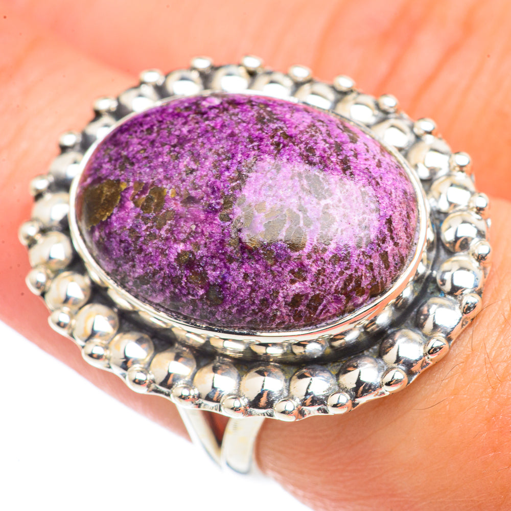 Stichtite Rings handcrafted by Ana Silver Co - RING70952
