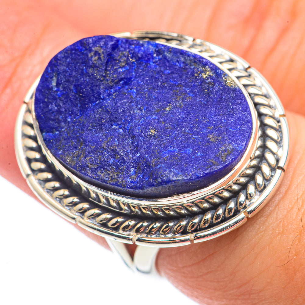 Lapis Lazuli Rings handcrafted by Ana Silver Co - RING70967