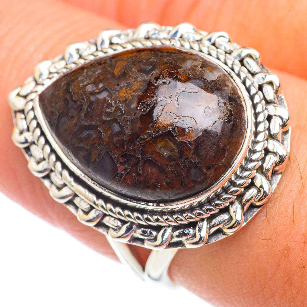 Dinosaur Bone Rings handcrafted by Ana Silver Co - RING70979