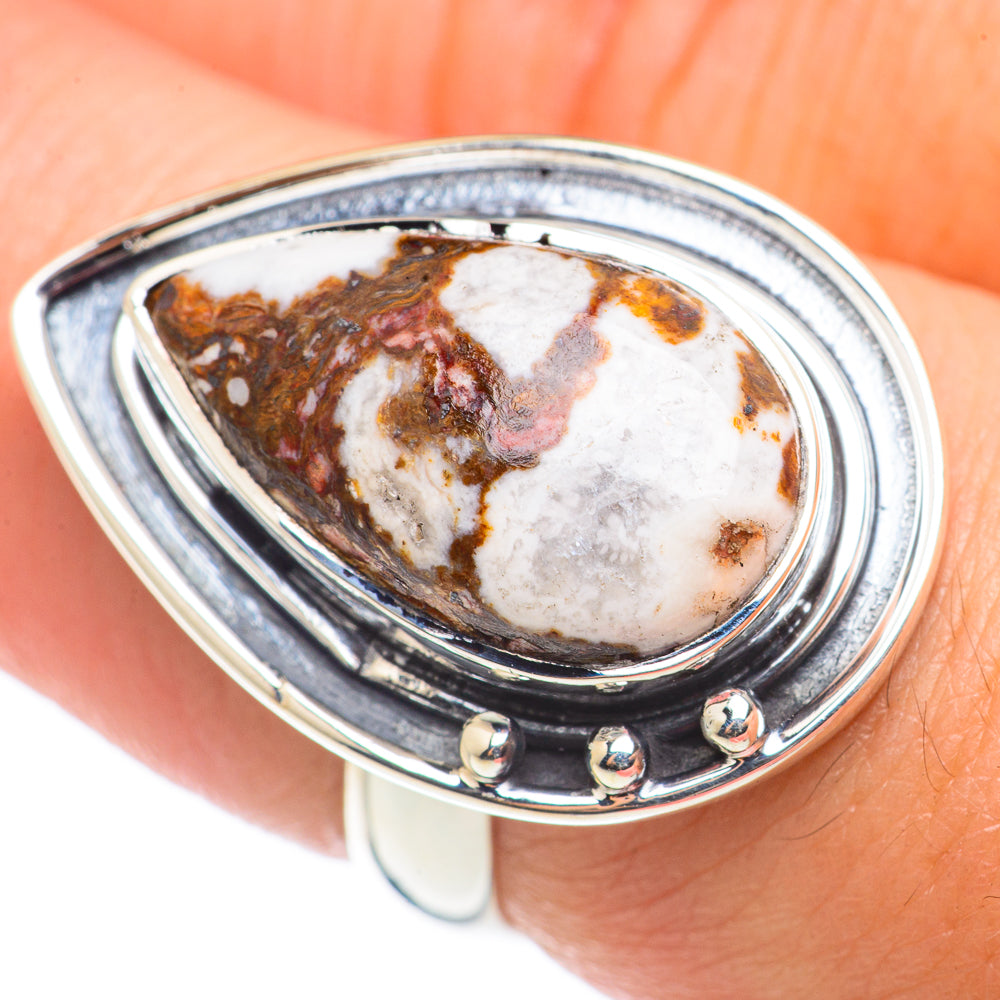 Red Jasper Rings handcrafted by Ana Silver Co - RING70982