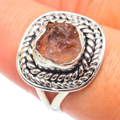 Rose Quartz Rings handcrafted by Ana Silver Co - RING70989