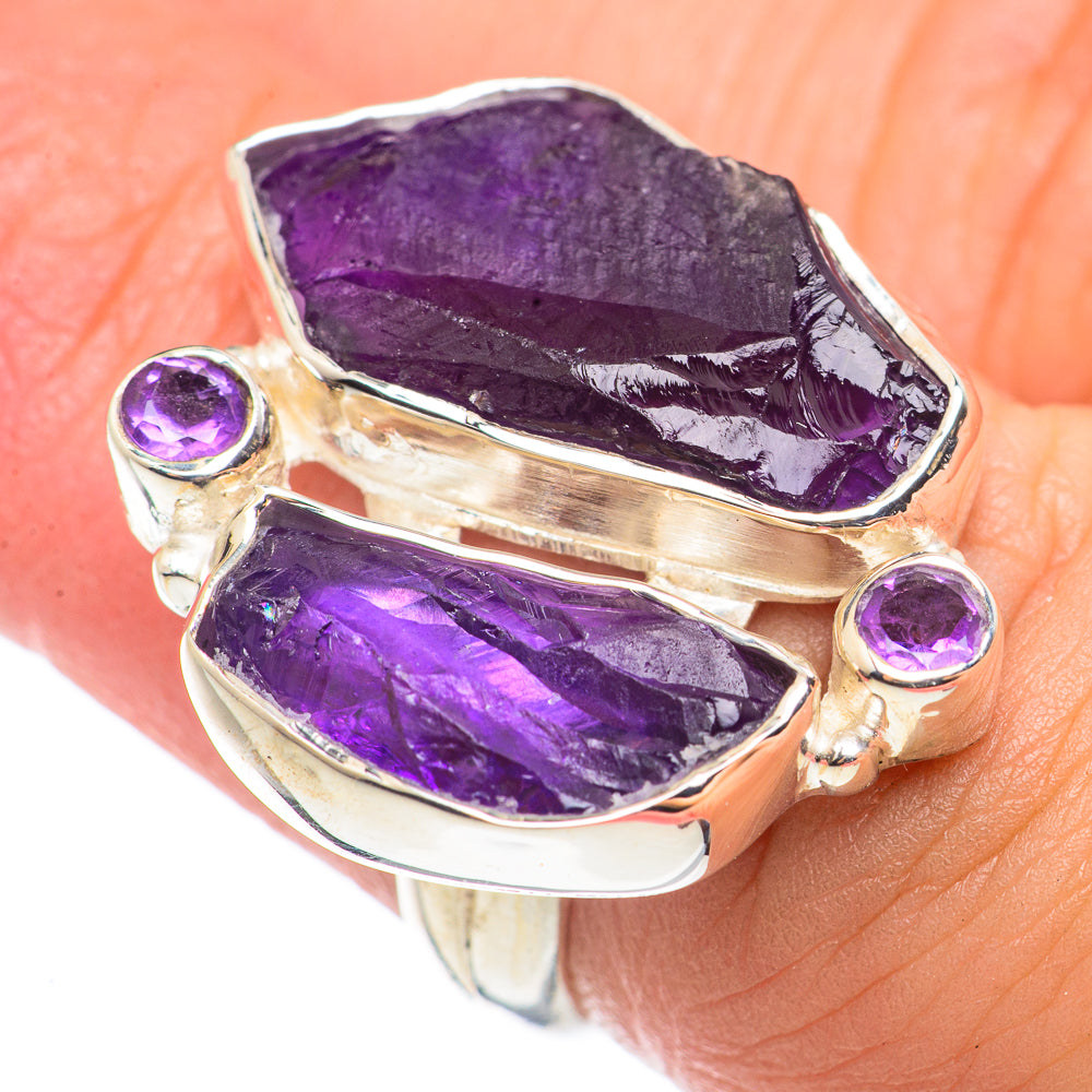 Amethyst Rings handcrafted by Ana Silver Co - RING70990