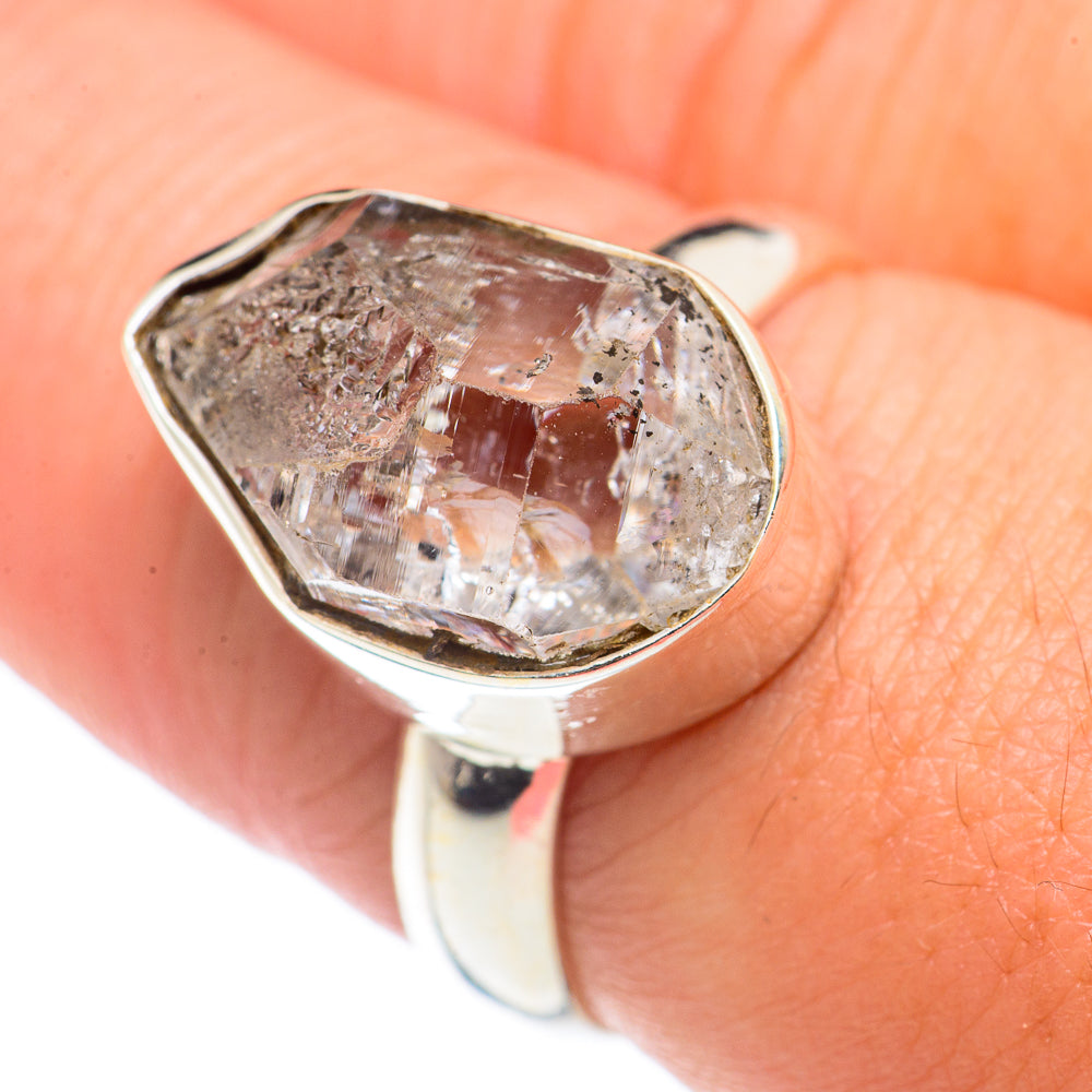 Herkimer Diamond Rings handcrafted by Ana Silver Co - RING71001