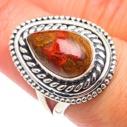 Moroccan Agate Rings handcrafted by Ana Silver Co - RING71017