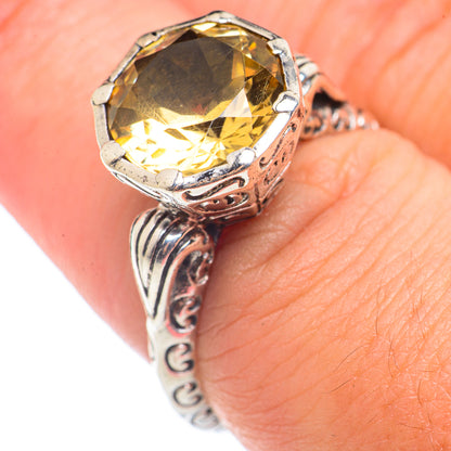 Citrine Rings handcrafted by Ana Silver Co - RING71019