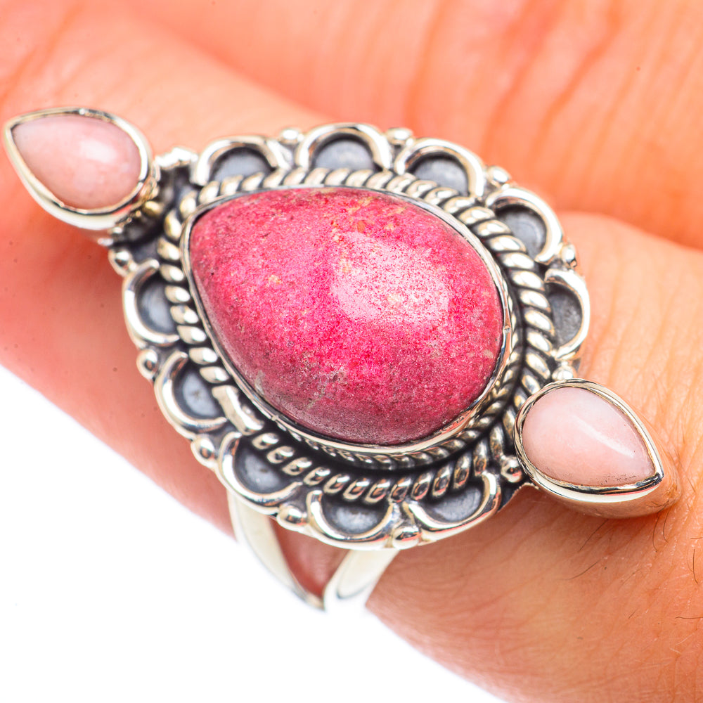 Thulite Rings handcrafted by Ana Silver Co - RING71020