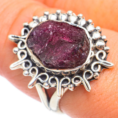 Garnet Rings handcrafted by Ana Silver Co - RING71022