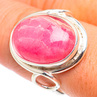 Rhodochrosite Rings handcrafted by Ana Silver Co - RING71023