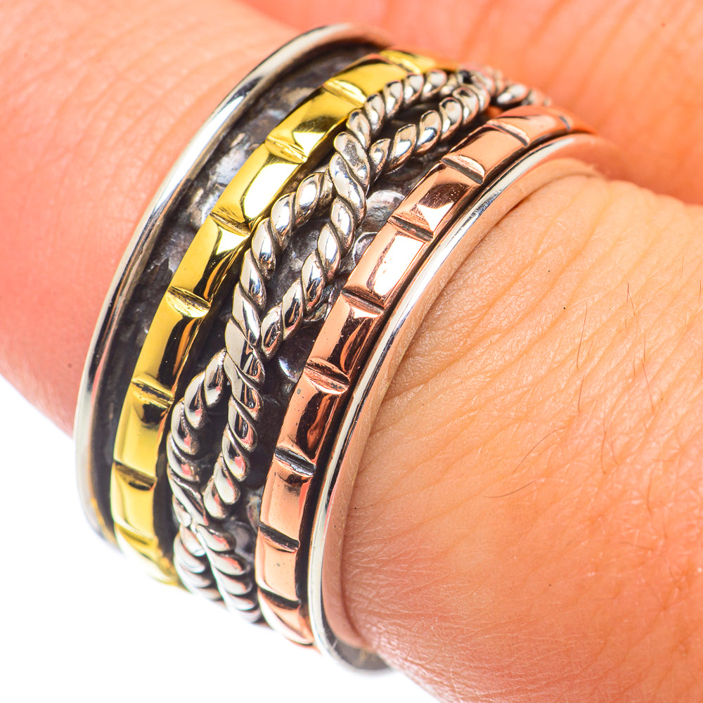 Meditation Spinner Rings handcrafted by Ana Silver Co - RING71029