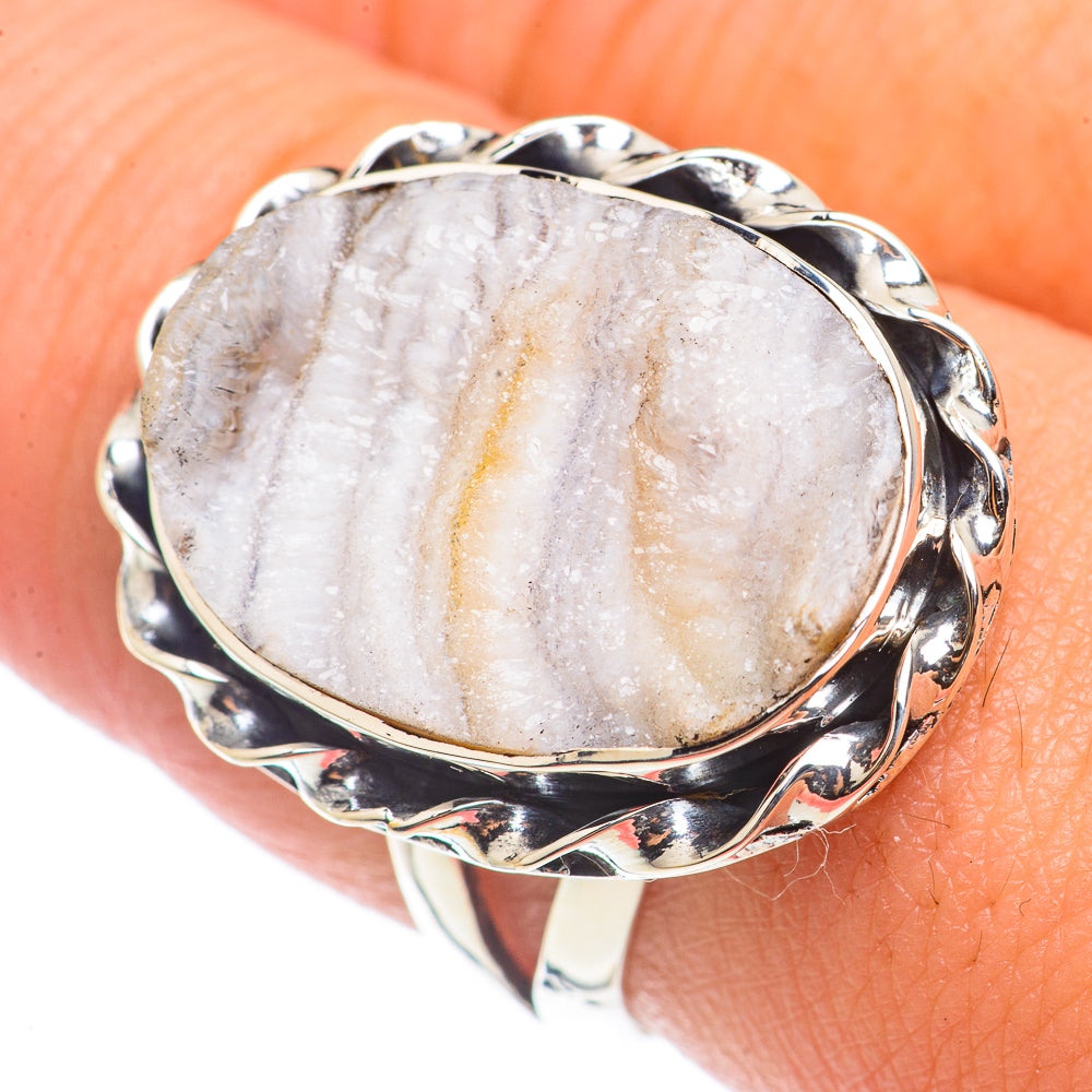 Desert Druzy Rings handcrafted by Ana Silver Co - RING71035