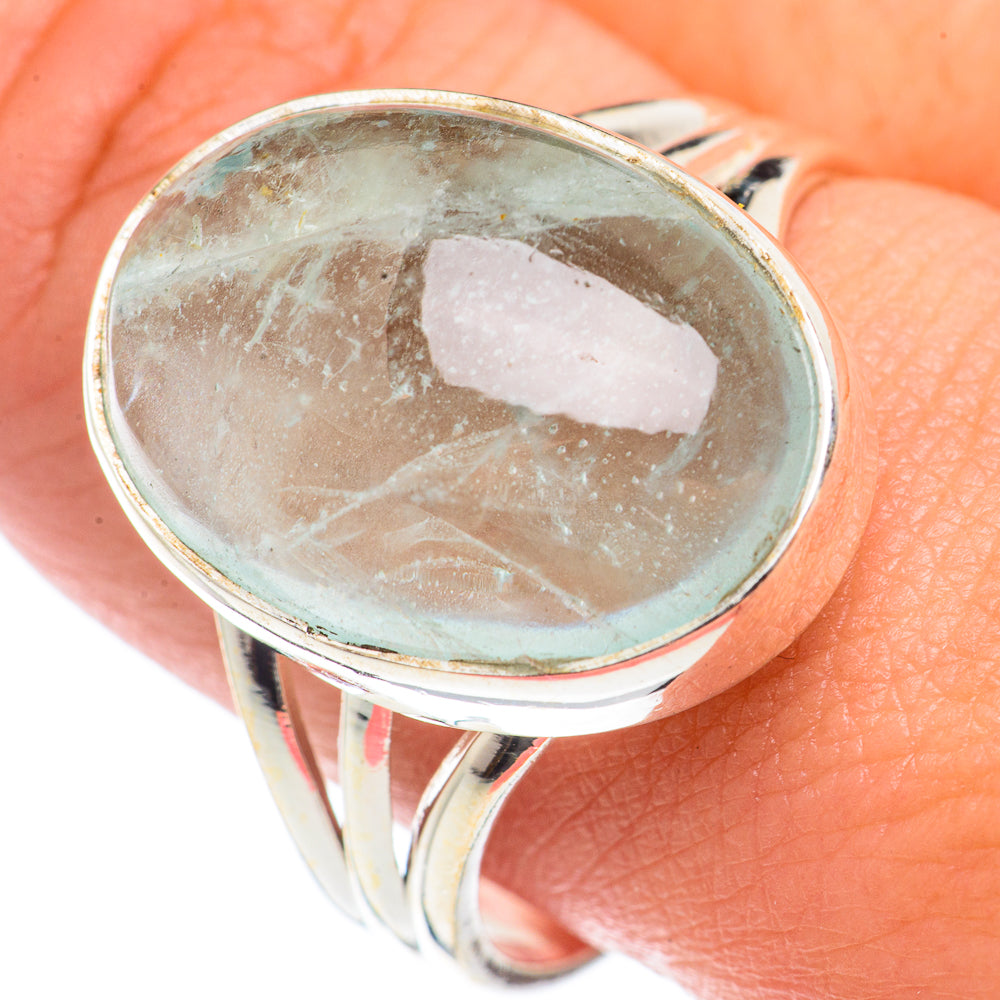 Aquamarine Rings handcrafted by Ana Silver Co - RING71045