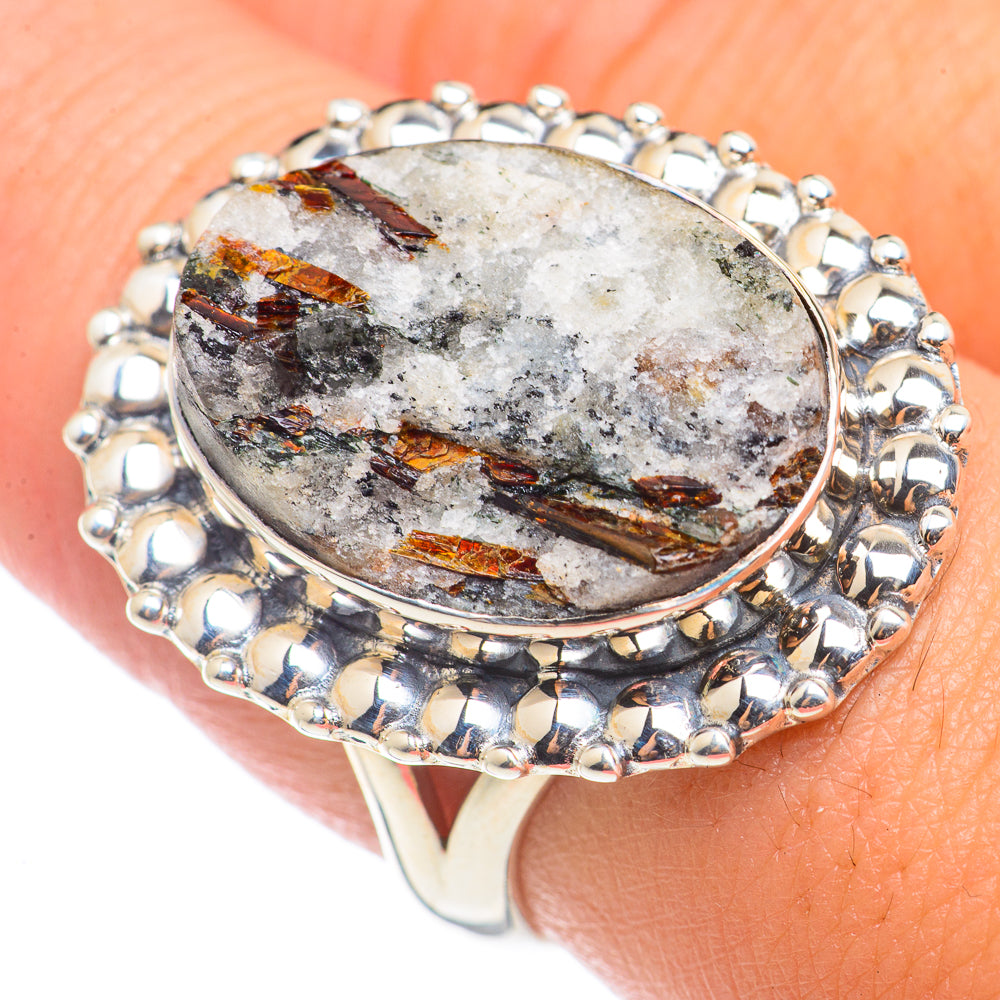 Astrophyllite Rings handcrafted by Ana Silver Co - RING71052