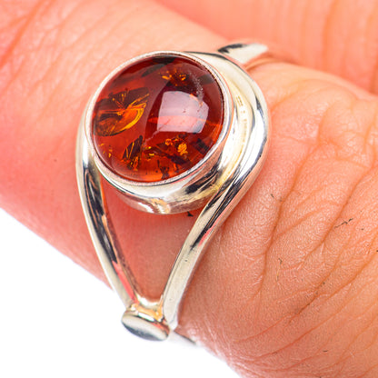Baltic Amber Rings handcrafted by Ana Silver Co - RING71056