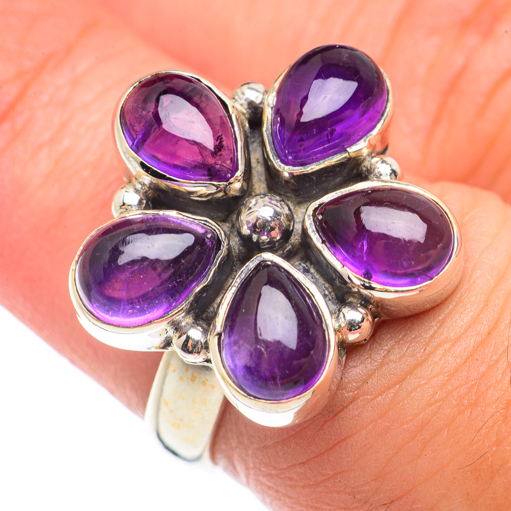 Amethyst Rings handcrafted by Ana Silver Co - RING71063