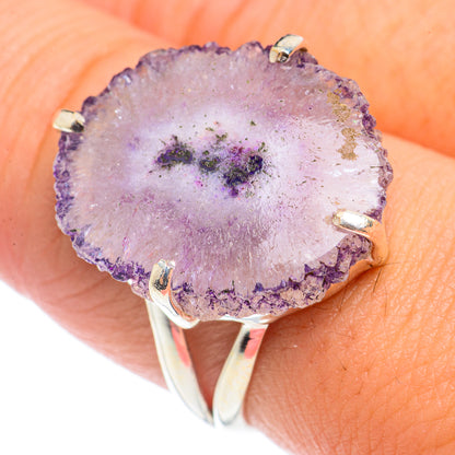Amethyst Stalactite Rings handcrafted by Ana Silver Co - RING71064