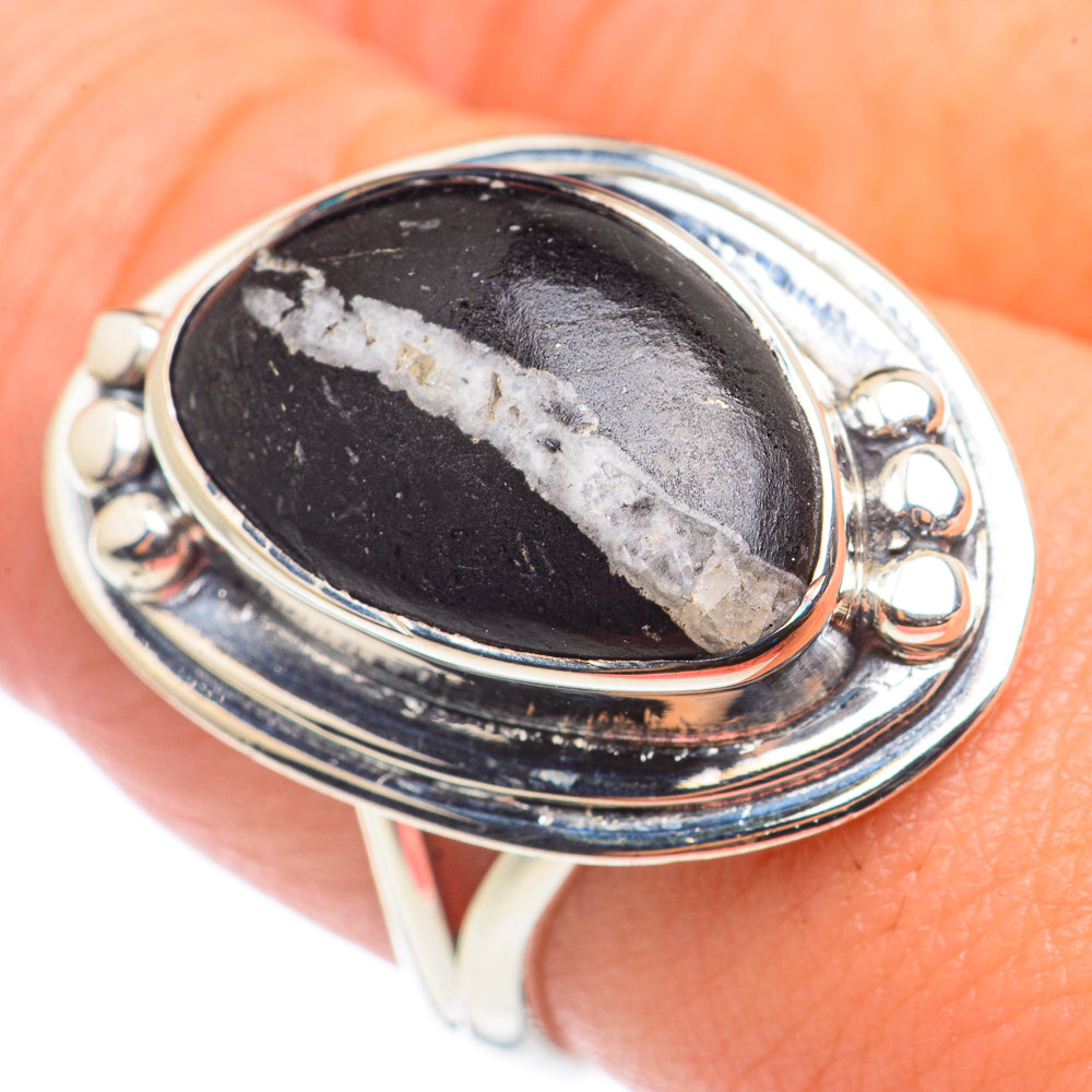 Pinolith Jasper Rings handcrafted by Ana Silver Co - RING71068