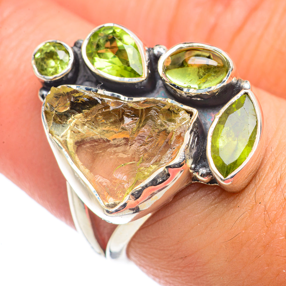 Citrine Rings handcrafted by Ana Silver Co - RING71074