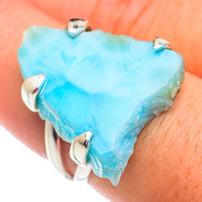 Larimar Rings handcrafted by Ana Silver Co - RING71079