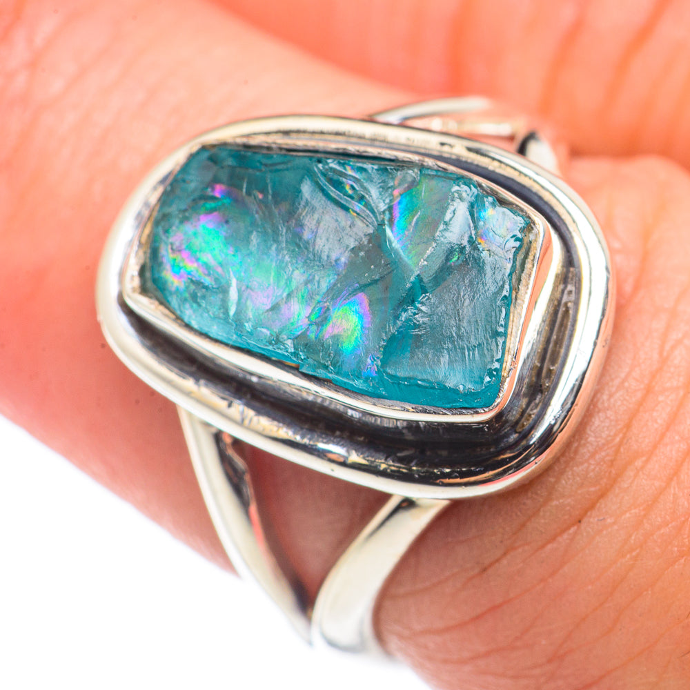 Aquamarine Rings handcrafted by Ana Silver Co - RING71081