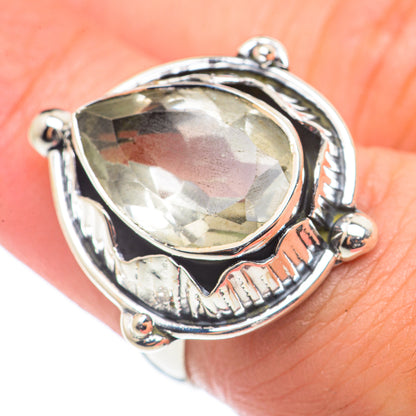 White Quartz Rings handcrafted by Ana Silver Co - RING71085