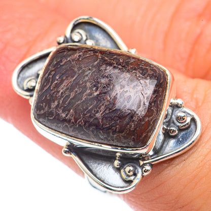 Dinosaur Bone Rings handcrafted by Ana Silver Co - RING71087