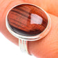 Red Tiger Eye Rings handcrafted by Ana Silver Co - RING71089