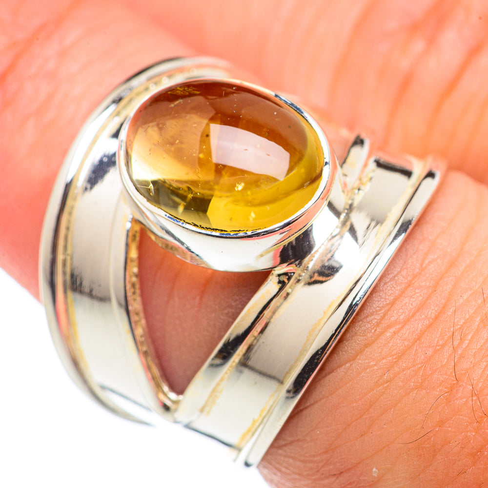 Citrine Rings handcrafted by Ana Silver Co - RING71092