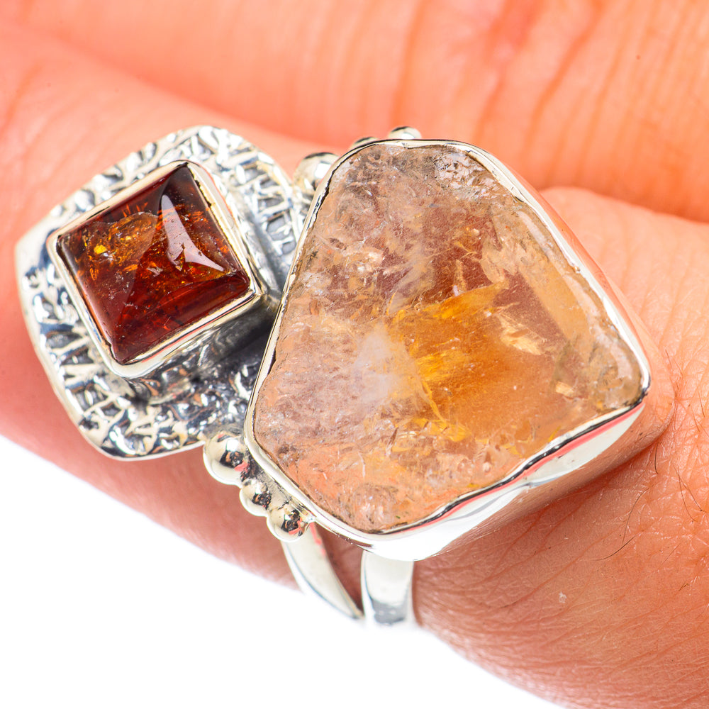 Citrine Rings handcrafted by Ana Silver Co - RING71093