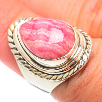 Rhodochrosite Rings handcrafted by Ana Silver Co - RING71098
