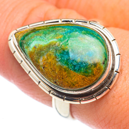 Ruby Zoisite Rings handcrafted by Ana Silver Co - RING71115