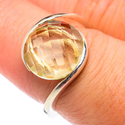 White Quartz Rings handcrafted by Ana Silver Co - RING71131