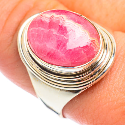 Rhodochrosite Rings handcrafted by Ana Silver Co - RING71132