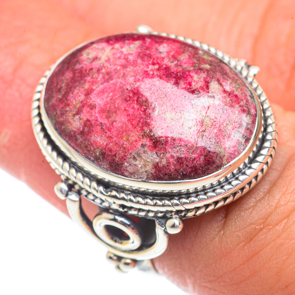 Thulite Rings handcrafted by Ana Silver Co - RING71134