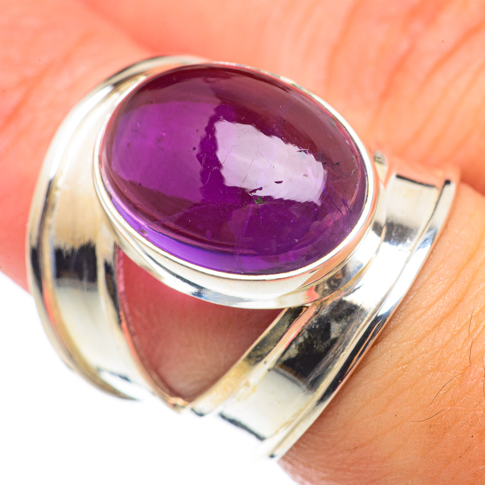 Amethyst Rings handcrafted by Ana Silver Co - RING71138