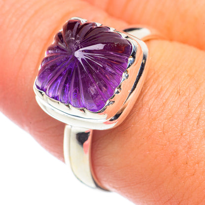 Amethyst Rings handcrafted by Ana Silver Co - RING71139