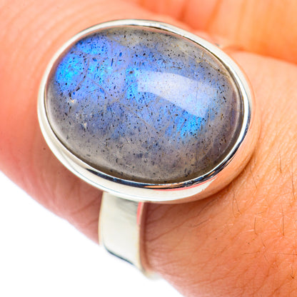 Labradorite Rings handcrafted by Ana Silver Co - RING71149