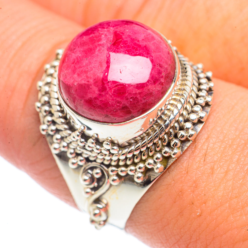 Thulite Rings handcrafted by Ana Silver Co - RING71169