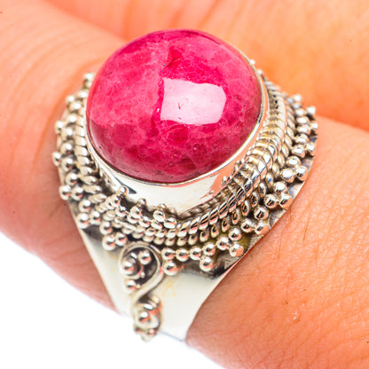 Thulite Rings handcrafted by Ana Silver Co - RING71169