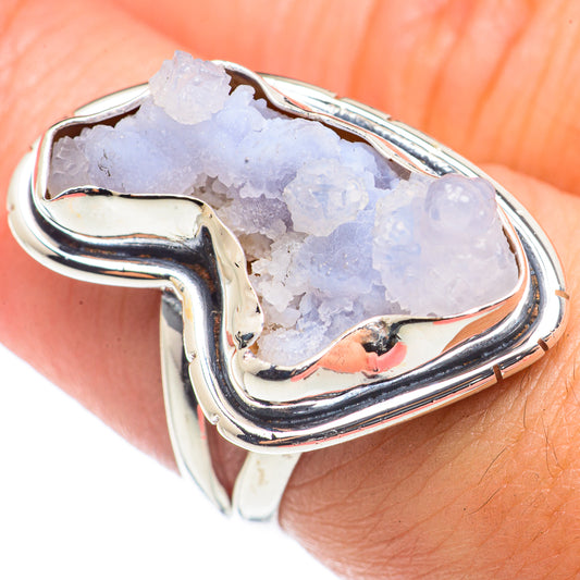 Grape Chalcedony Rings handcrafted by Ana Silver Co - RING71170