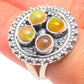 Ethiopian Opal Rings handcrafted by Ana Silver Co - RING71179