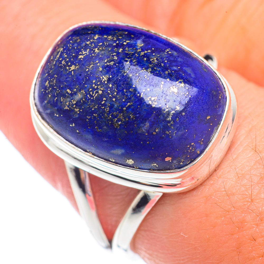 Lapis Lazuli Rings handcrafted by Ana Silver Co - RING71186