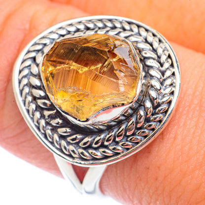 Citrine Rings handcrafted by Ana Silver Co - RING71200