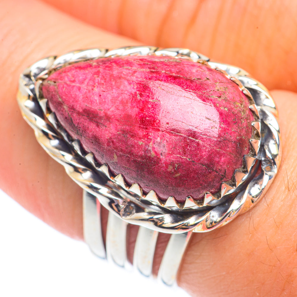 Thulite Rings handcrafted by Ana Silver Co - RING71203