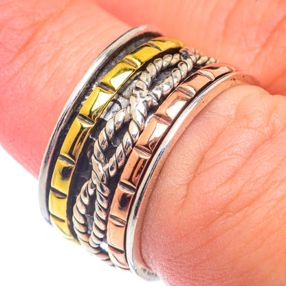 Meditation Spinner Rings handcrafted by Ana Silver Co - RING71211