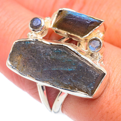 Labradorite Rings handcrafted by Ana Silver Co - RING71226