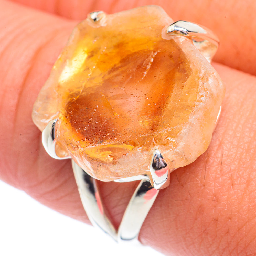 Citrine Rings handcrafted by Ana Silver Co - RING71242