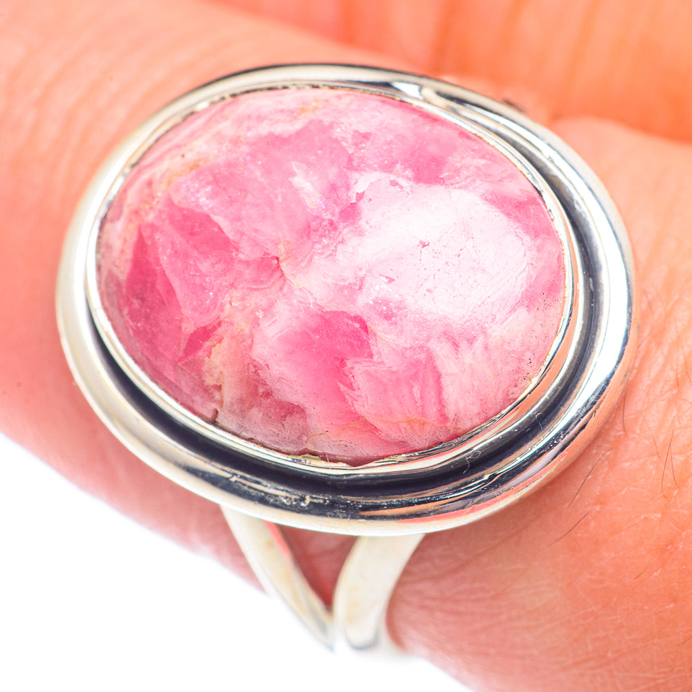 Rhodochrosite Rings handcrafted by Ana Silver Co - RING71244