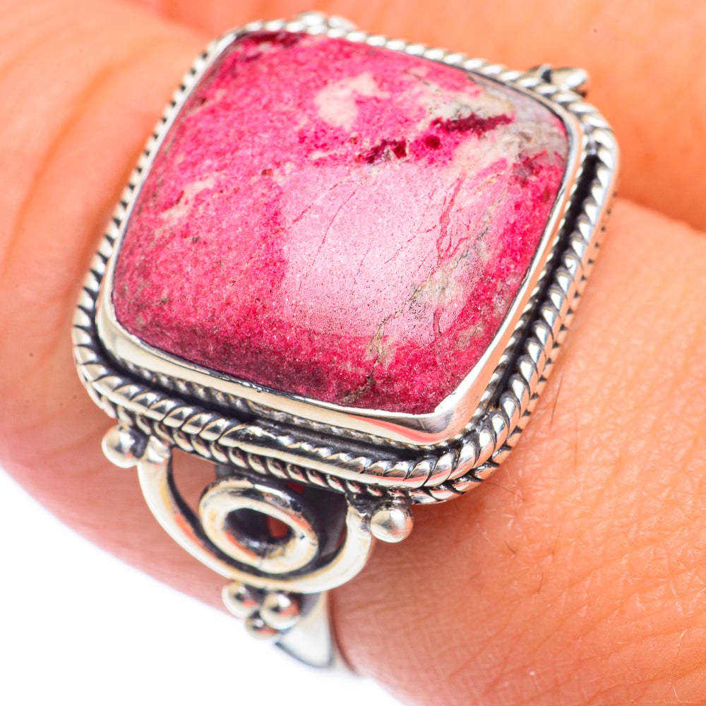 Thulite Rings handcrafted by Ana Silver Co - RING71247