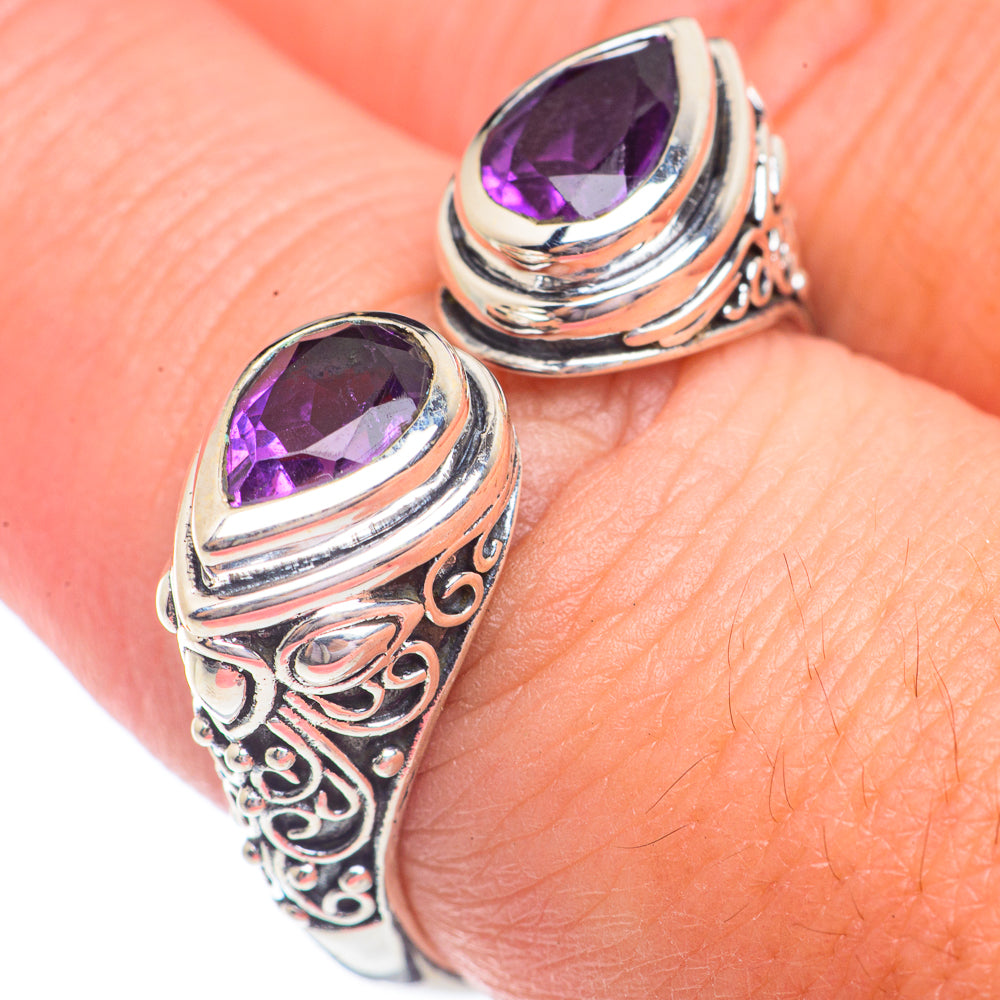 Amethyst Rings handcrafted by Ana Silver Co - RING71250